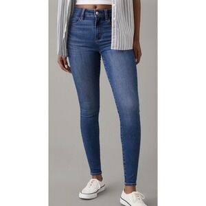 NWT  AE Next Level Super High-Waisted Jegging SIZE 4 LONG 27 Waist